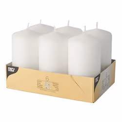 Papstar 17994, Rond, Blanc, 24 h, 6 pièce(s)