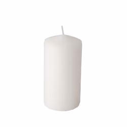 Papstar 17994 bougie en cire Rond Blanc 6 pièce(s)
