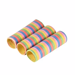 Papstar 18621, Cotillons, Papier, Multicolore, 4 m, 7 mm, 3 pièce(s)