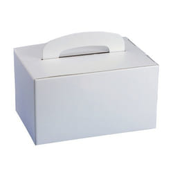 Papstar 18779 boite de stockage de nourriture jetable Carton Blanc