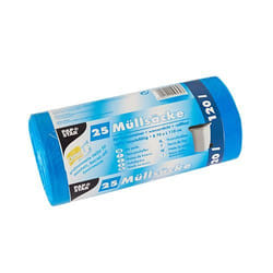 Papstar 19530 sac poubelle 120 L Bleu 25 pièce(s)