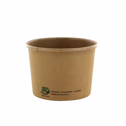 Papstar 87265, 350 ml, Carton, Marron, FSC, 7 cm, 98 mm