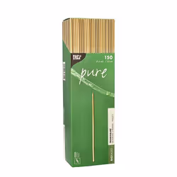 Papstar 88244 paille jetable 150 pièce(s) Naturel