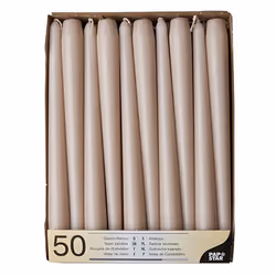 Papstar 88340, Rond, Crème, 7 h, 50 pièce(s)