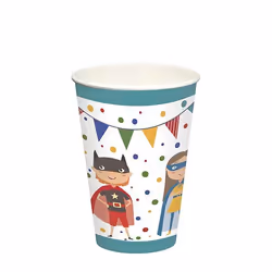 Papstar 88650, 200 ml, Carton, Multicolore, FSC, 7 cm, 97 mm
