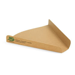 Papstar 87258 plateau repas jetable Marron Carton