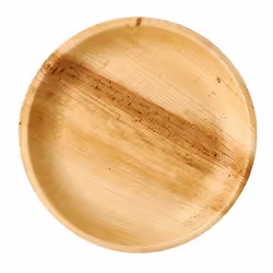 Papstar 87960, Assiette, Rond, Feuille de palmier, Marron, Motif, 25 pièce(s)