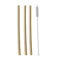 Papstar 87526 paille jetable 12 pièce(s) Naturel
