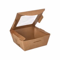 Papstar 87250, Carton, Polylactide (PLA), Marron, 0,35 L, FSC, 110 mm, 110 mm