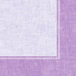 Papstar 88315, Lilas, Mouchoir en papier, Motif, 54 g/m², 400 mm, 400 mm