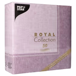 Papstar 88315 serviette et serviette de table en papier Mouchoir en papier Lilas 50 pièce(s)