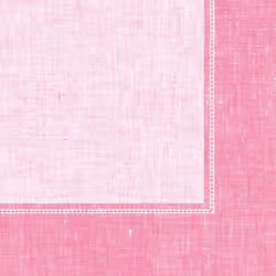 Papstar 88314, Rose, Mouchoir en papier, Motif, 54 g/m², 400 mm, 400 mm