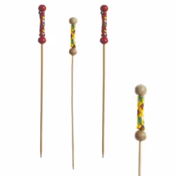 Papstar 81004, Multicolore, Bambou, 120 mm, 250 pièce(s)
