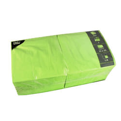 Papstar 81656 serviette et serviette de table en papier Mouchoir en papier Vert 250 pièce(s)