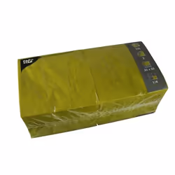 Papstar 81657, Olive, Mouchoir en papier, Monochromatique, 46,5 g/m², 330 mm, 330 mm