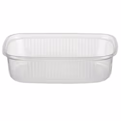 Papstar 82045, Plastique, Transparent, 0,125 L, 108 mm, 81 mm, 28 mm
