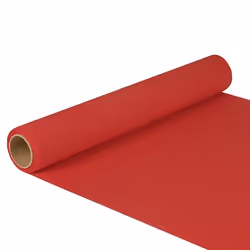 Papstar 82215, Rectangulaire, Rouge, Papier, 400 mm, 5000 mm, 1 pièce(s)