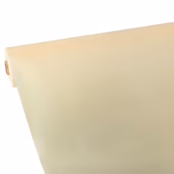 Papstar 82340, Rectangulaire, Crème, Tissu non tissé, Nappe de table, 118 x 2500 cm, 1,44 kg