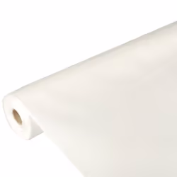 Papstar 82346, Rectangulaire, Blanc, Polypropylène (PP), 118 x 2500 cm
