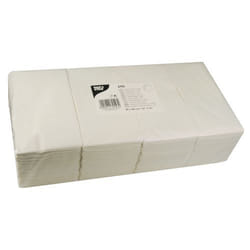 Papstar 82553 serviette et serviette de table en papier Mouchoir en papier Blanc 250 pièce(s)