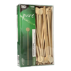 Papstar 88232 Cuillère jetable Bois Naturel 100 pièce(s)
