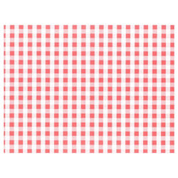 Papstar 84346 set de table Rectangle Rouge, Blanc 100 pièce(s)