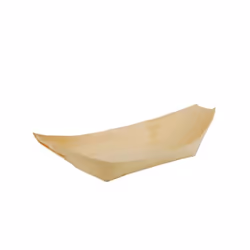 Papstar 84417, Bol, Rectangulaire, Bois, Naturel, Monochromatique, 50 pièce(s)