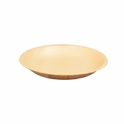 Papstar Pure, Assiette, Rond, Feuille de palmier, Bois, Monochromatique, 25 pièce(s)