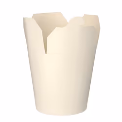 Papstar 85688 boite de stockage de nourriture jetable Carton Blanc