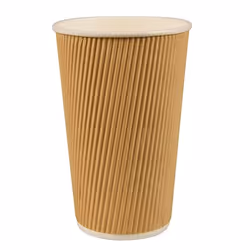 Papstar 86272, 400 ml, Carton, Polylactide (PLA), Naturel, FSC, 9 cm, 137 mm