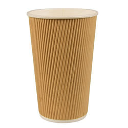 Papstar 86272 gobelet jetable 25 pièce(s) 400 ml Carton, Polylactide (PLA)