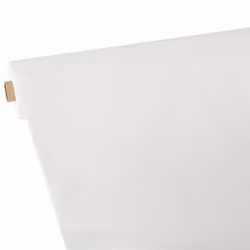 Papstar 86468, Rectangulaire, Blanc, Polypropylène (PP), Nappe de table, 90 x 2500 cm, 1 pièce(s)