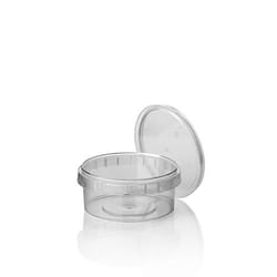 Papstar 86537 boite de stockage de nourriture jetable Plastique Transparent