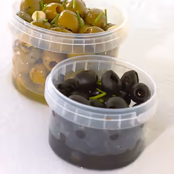 Papstar 86539 boite de stockage de nourriture jetable Plastique Transparent