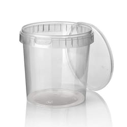 Papstar 86540 boite de stockage de nourriture jetable Plastique Transparent