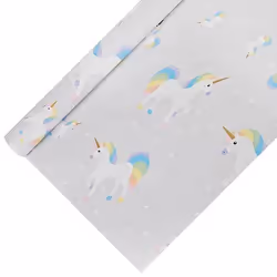 Papstar 86738, Rectangulaire, Gris, Papier, Nappe de table, 120 x 500 cm, 1 pièce(s)