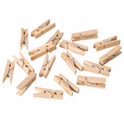 Papstar 86807, Bois, Naturel, 35 mm, 7 mm, 100 pièce(s)