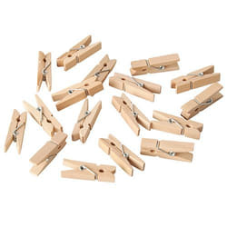 Papstar 86807 pince à linge 100 pièce(s) Bois