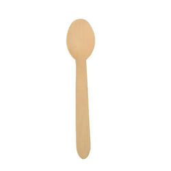 Papstar 86941 Cuillère jetable Cuillère à soupe jetable Bois 500 pièce(s)