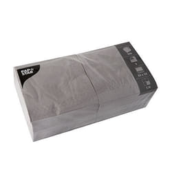 Papstar 87448 serviette et serviette de table en papier Mouchoir en papier Gris 250 pièce(s)