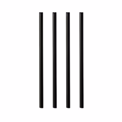 Papstar 87511, Noir, Papier, 210 mm, 8 mm, 100 pièce(s), Sac en polyéthylène