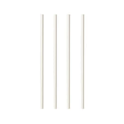 Papstar 87513 paille jetable 100 pièce(s) Blanc