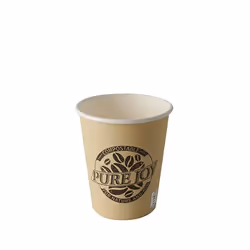 Papstar 87867, 200 ml, Papier, Marron, 8 cm, 92 mm, 7,6 g