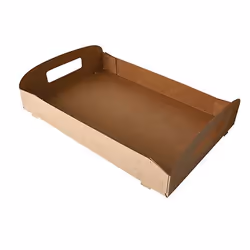 Papstar 87958, Marron, Carton, 350 mm, 240 mm, 45 mm, 10 pièce(s)