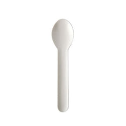 Papstar 88068 Cuillère jetable Cuillère à café jetable Papier Blanc 100 pièce(s)