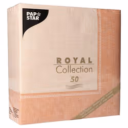 Papstar 88317 serviette et serviette de table en papier Mouchoir en papier Terre cuite 50 pièce(s)