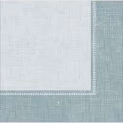 Papstar 88358, Bleu, Mouchoir en papier, Motif, 54 g/m², 400 mm, 400 mm