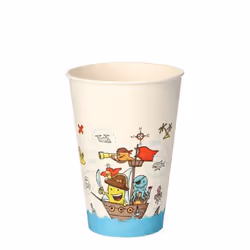 Papstar 88494, 200 ml, Papier, Blanc, FSC, 7 cm, 97 mm