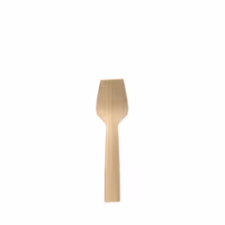 Papstar 88772, Cuillère à crème glacée jetable, Bois, Bois, 92 mm, 50 pièce(s)