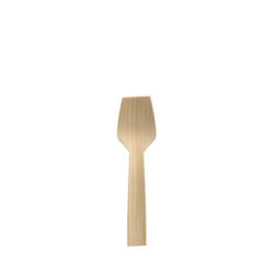 Papstar 88772 Cuillère jetable Cuillère à crème glacée jetable Bois 50 pièce(s)